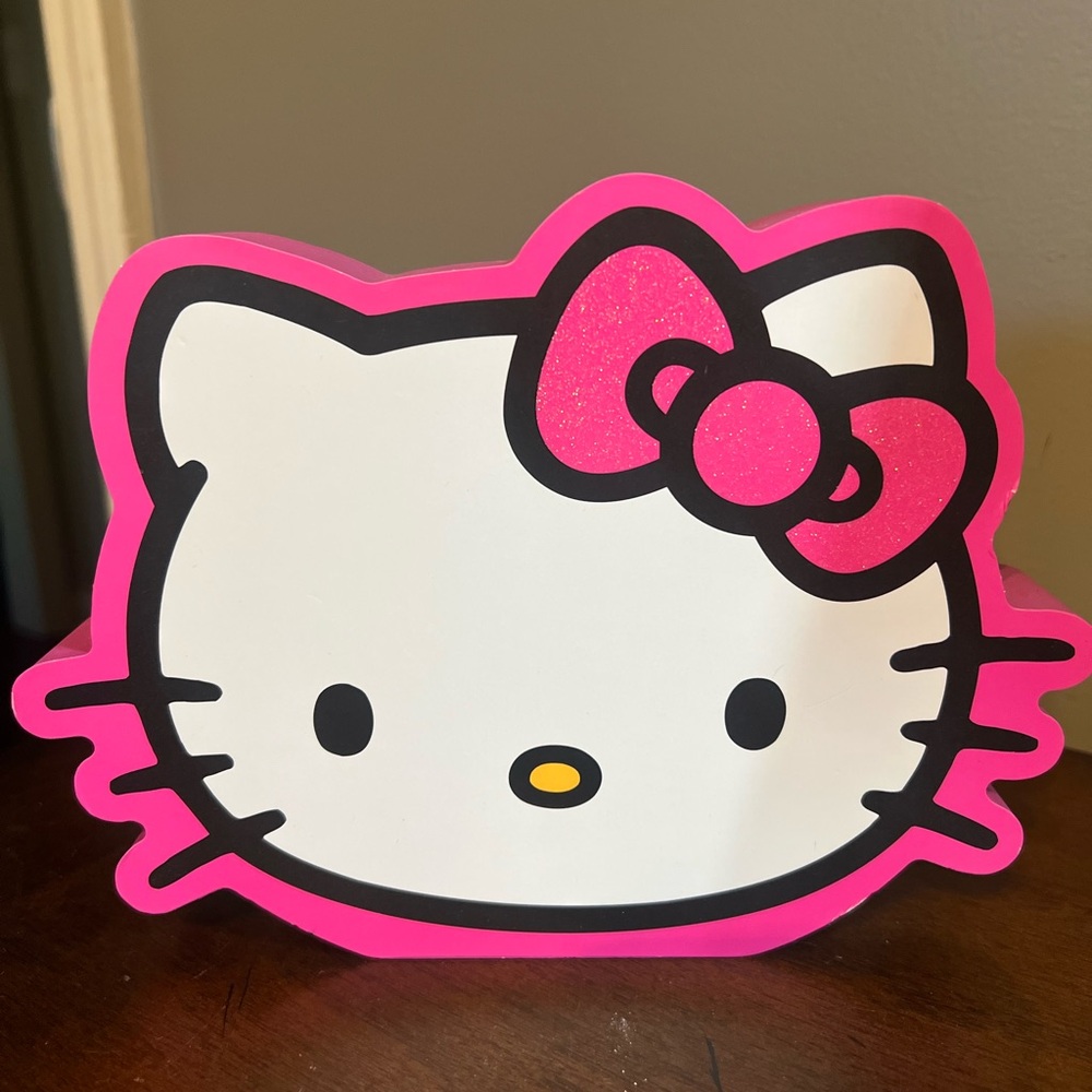 Hello Kitty Wooden Art